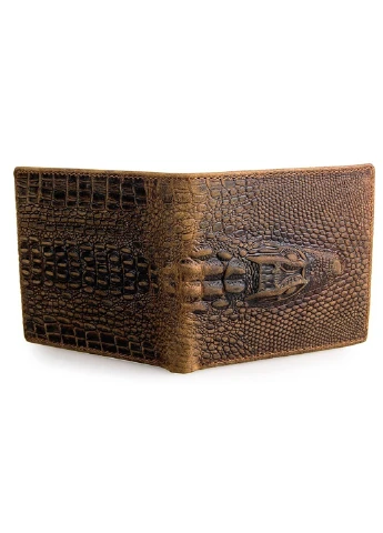 Чоловічий шкіряний гаманець 11,5x9,5 см Vintage (252127515)