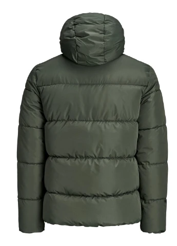 Оливковая (хаки) зимняя куртка JACK&JONES