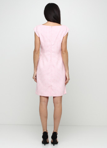 Розовое кэжуал платье Axel с геометрическим узором