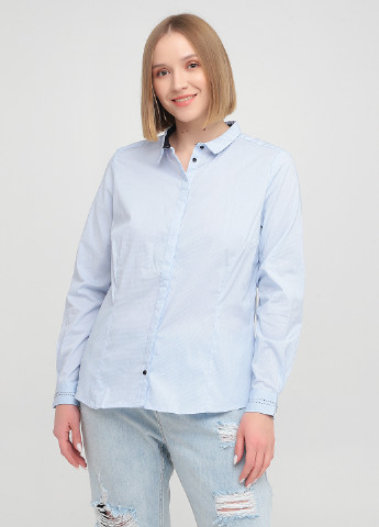 Светло-голубой кэжуал рубашка Reserved