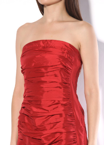 Красное кэжуал платье короткое Vero Moda