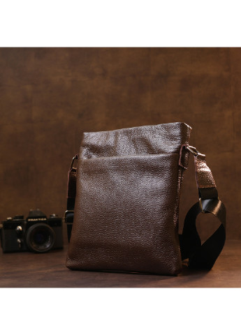 Мужская кожаная сумка через плечо 24х26 см Shvigel (253490580)