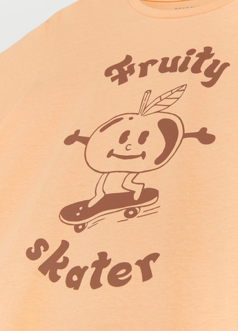 Персикова літня футболка Reserved