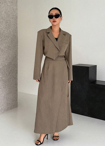 Костюм (жакет, спідниця) SHEIN (337833634)