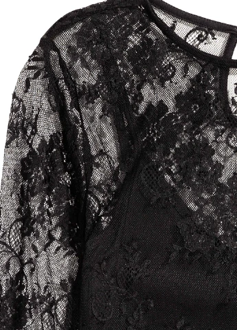 Чорна коктейльна сукня H&M