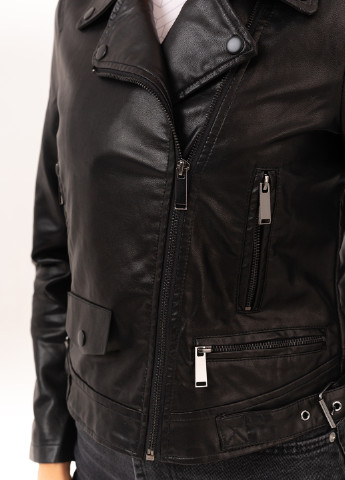 Черная демисезонная куртка Icon