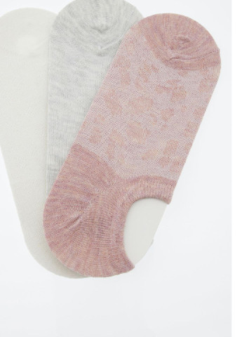 Шкарпетки(3шт) DeFacto без ущільненого носка комбіновані повсякденні