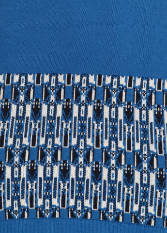 Синее кэжуал платье Sabotage с геометрическим узором
