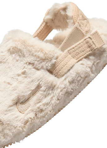 Бежевые мюли Nike без каблука