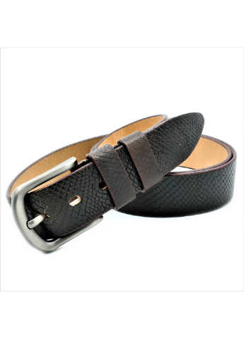 Чоловічий шкіряний ремінь 110-125х4 см Weatro (252412686)