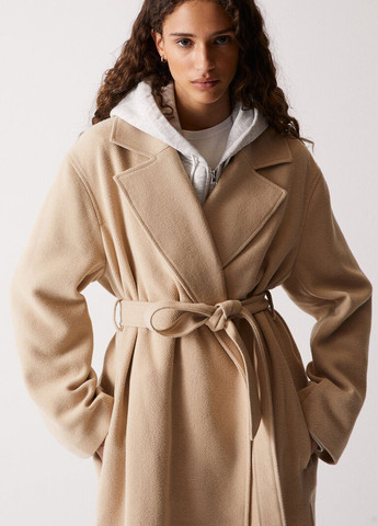 Світло-бежеве демісезонне Пальто H&M