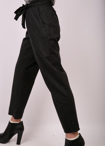 Черные кэжуал демисезонные зауженные, укороченные брюки Ralph Lauren