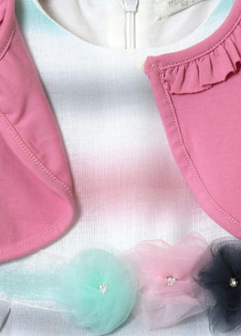 Розовый демисезонный комплект для девочки 2 в 1 градиент Baby Rose 51835