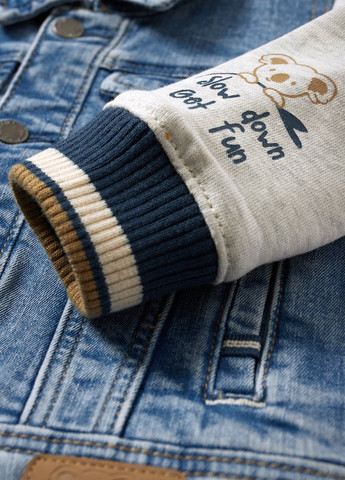 Синя демісезонна куртка C&A