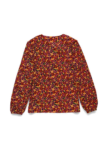 Комбинированная блуза на запах Modstrom