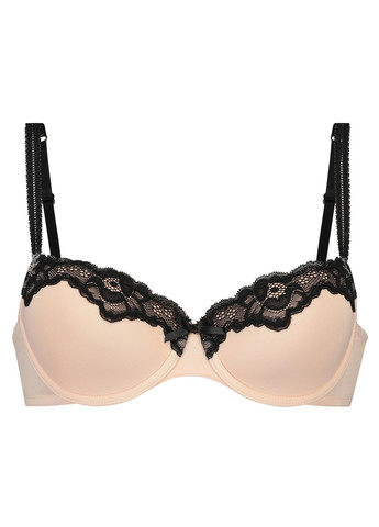 Світло-бежевий балконет бюстгальтер Hunkemoller з кісточками поліестер