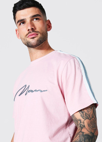 Світло-рожева футболка Boohoo