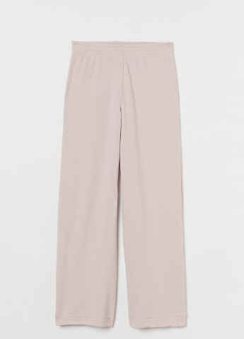 Светло-розовые демисезонные брюки H&M