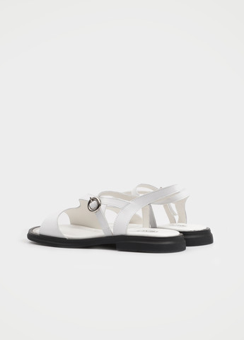 Белые босоножки Respect с ремешком