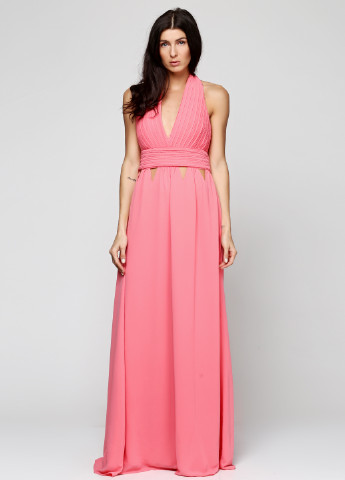 Розовое вечернее платье Young Couture