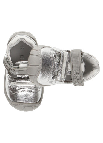 Серые мокасини Chicco на липучке