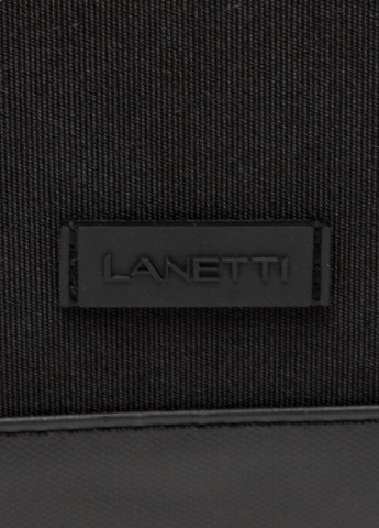 Сумка для ноутбука Lanetti BMM-S-058-10-05 однотонная чёрная