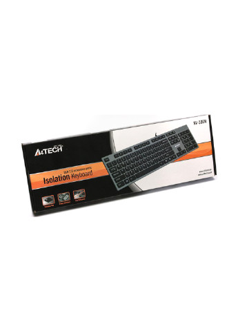 Клавіатура KV-300H USB (Grey + Black) A4Tech kv-300h usb (grey+black) (130301555)