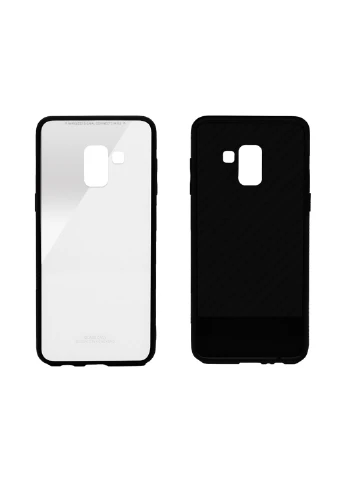 Чохол (Real Glass) для Samsung A8 + (A730) (білий) Intaleo для Samsung A8+ (A730) (белый) (131340150)