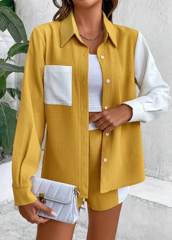 Костюм (рубашка, шорты) SHEIN (330749539)