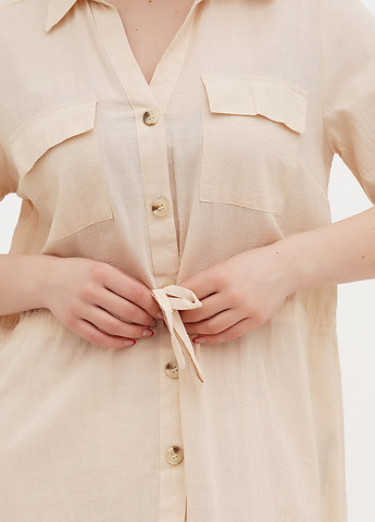 Бежева кежуал сукня сукня-сорочка Primark однотонна