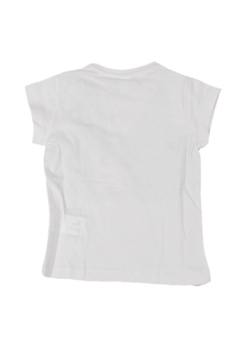 Белая летняя футболка с коротким рукавом Wojcik