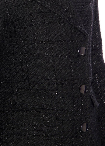 Черное демисезонное Пальто однобортное Pinko