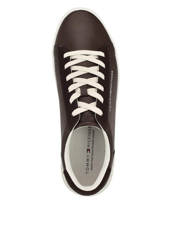Коричневые кеды Tommy Hilfiger