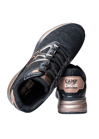 Черные зимние кроссовки Camp David