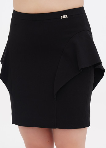 Черная кэжуал однотонная юбка Liu Jo карандаш