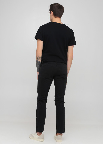 Черные демисезонные прямые джинсы Lee Cooper