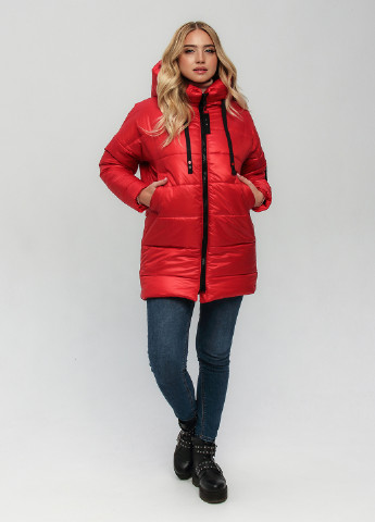 Красная зимняя куртка O`zona milano