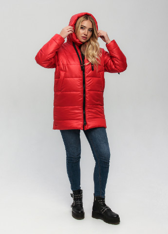 Красная зимняя куртка O`zona milano