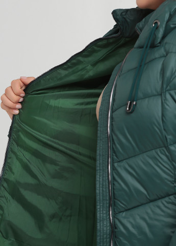Темно-зеленая зимняя куртка Adhoc