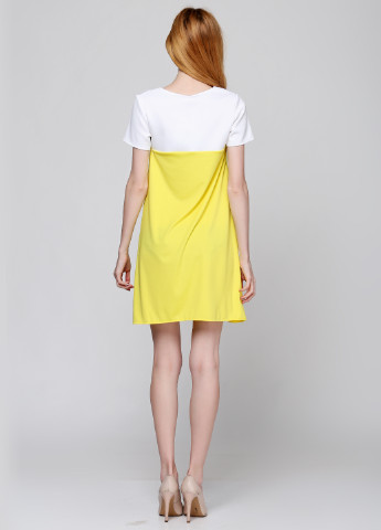 Жовтий кежуал сукня Podium однотонна