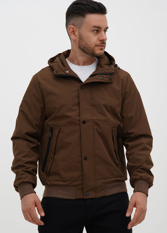 Кофейная демисезонная куртка Trend Collection