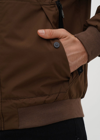 Кофейная демисезонная куртка Trend Collection