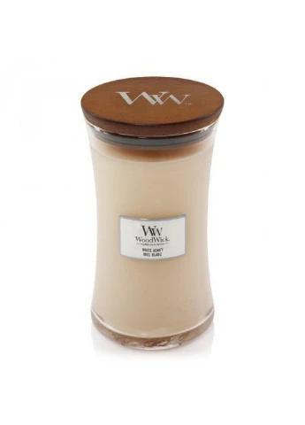 Ароматическая свеча в стекле Large White Honey 609 г (93026E) WoodWick (227516419)