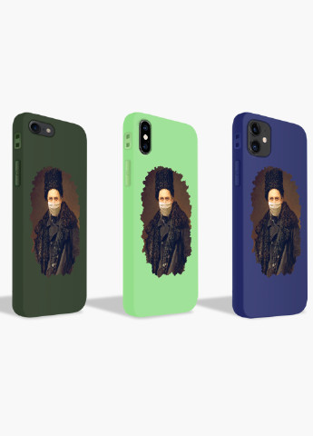 Чохол силіконовий Apple Iphone 8 plus Тарас Шевченко (Taras Shevchenko) Білий (6154-1427) MobiPrint (219534487)