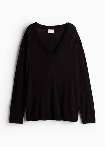 Черный демисезонный пуловер пуловер H&M