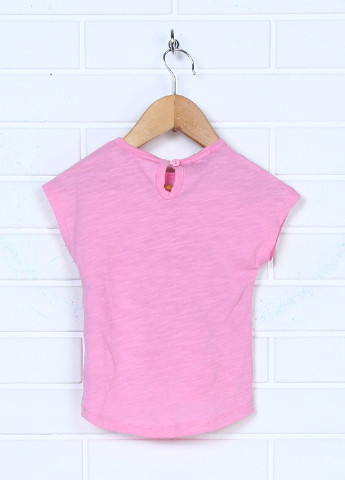 Рожева літня футболка з коротким рукавом Guru