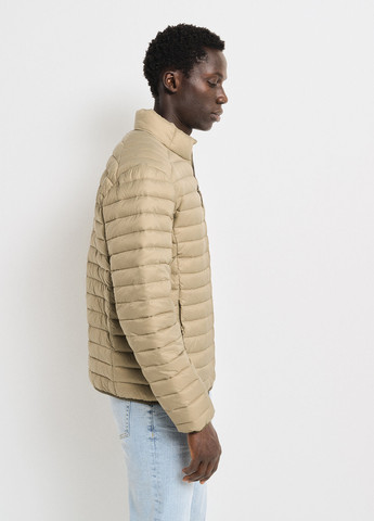 Бежева демісезонна куртка Springfield