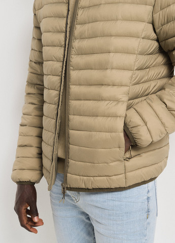 Бежева демісезонна куртка Springfield