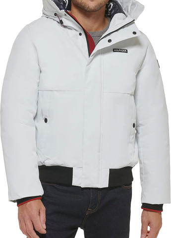 Біла зимня куртка Tommy Hilfiger