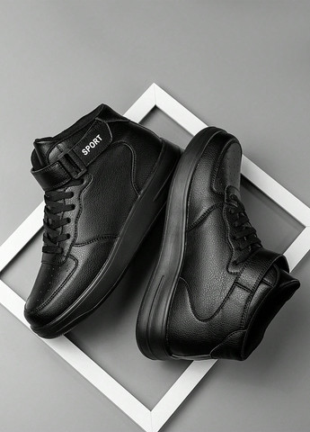 Черные демисезонные кроссовки SHEIN